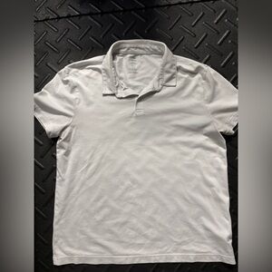 H&M Cooling Classic White Men's Polo Shirt